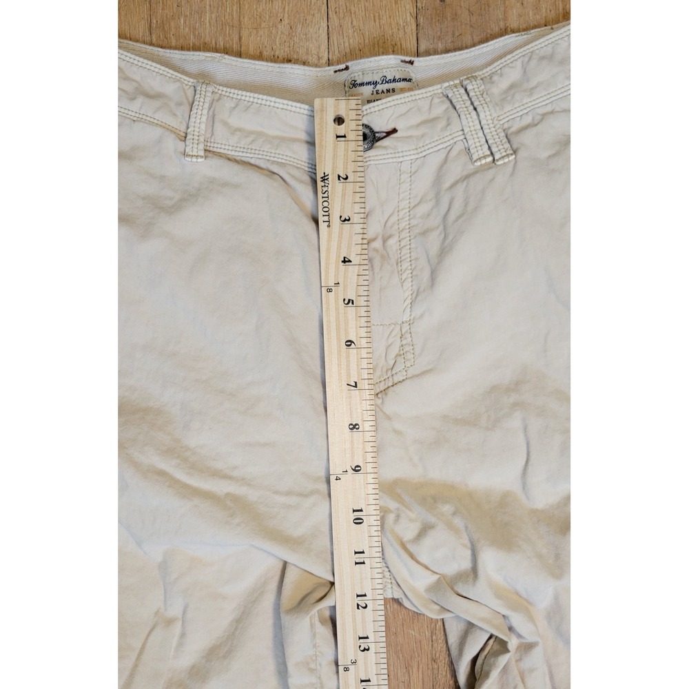 Tommy Bahama Jeans Men's 36 Khaki Cargo Shorts 100% Cotton Island Crafted - Picture 4 of 11
